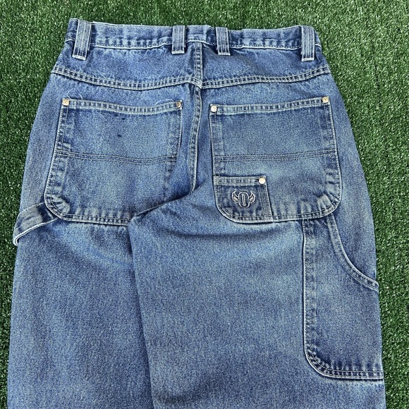 VTG Y2K Men's Outkast Rap Hip Hop Carpenter Relaxed Baggy Straight Jeans 32x32" - Picture 2 of 14